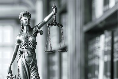 Foto: Statue von Justitia