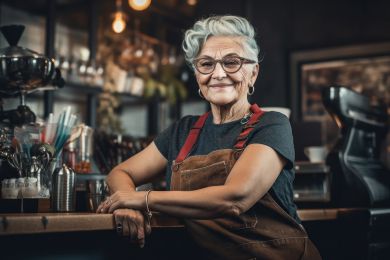Foto: Ältere Dame